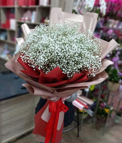 Букет цветов из: Гипсофила в Искателей