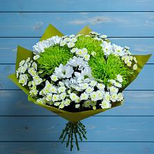 Букет цветов из:  Хризантемы в Искателей