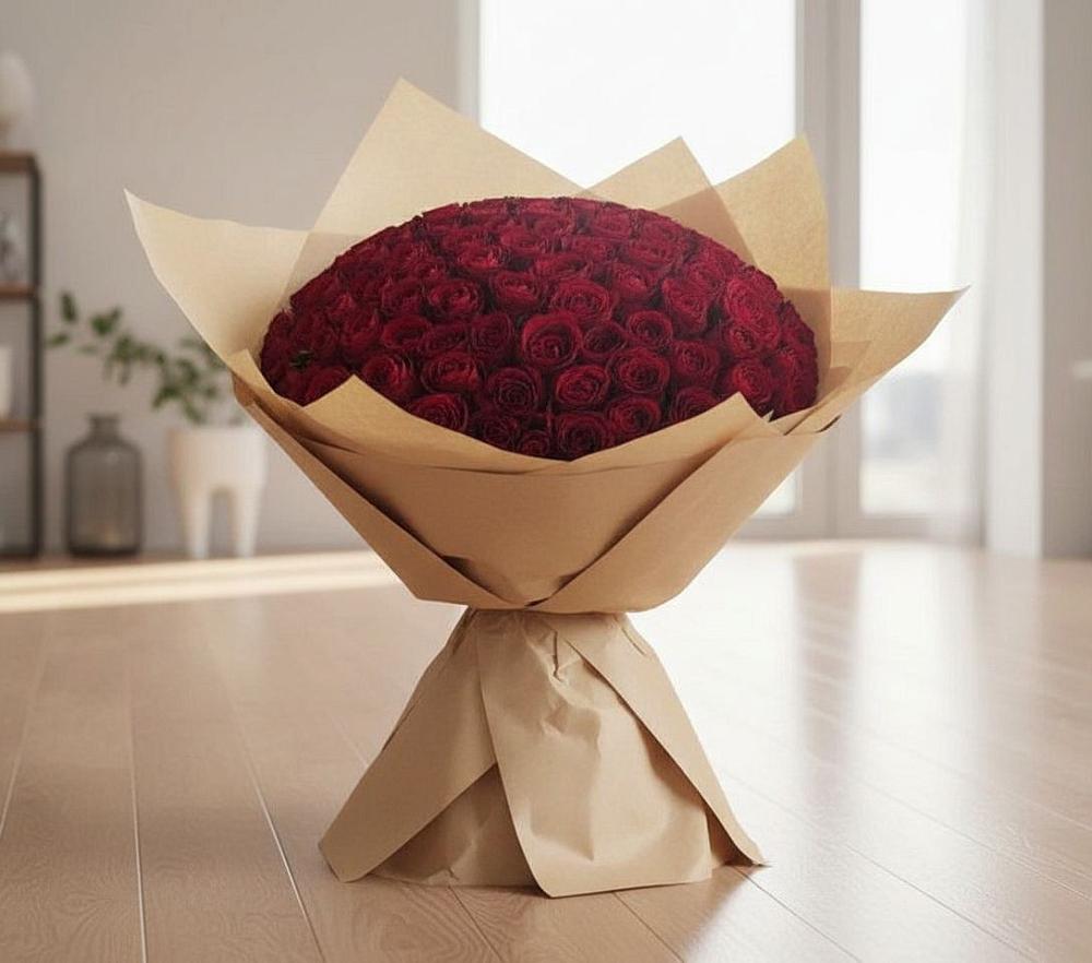 101 Красная роза в Искателей Букет 101 Красная роза в Искателей