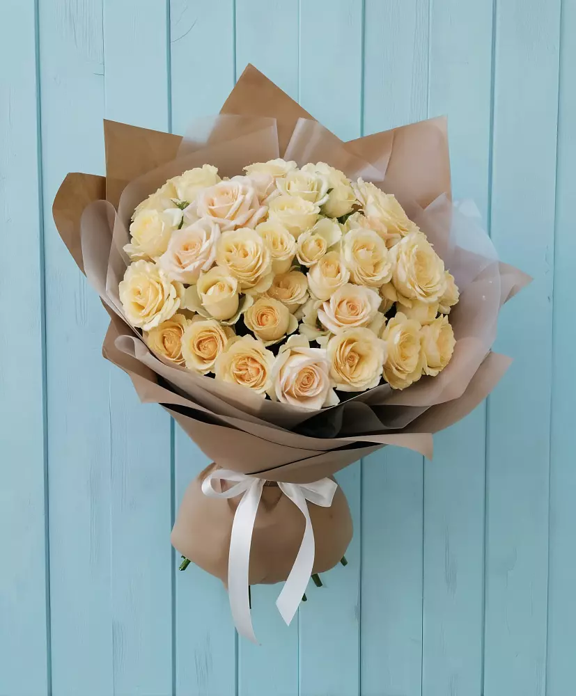 Букет Кремовое облако в Искателей