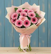 Букет цветов из:  Герберы в Искателей