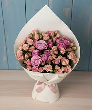 Букет цветов из:  Розы #REPLACE_PRED# Искателей