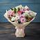 Букет цветов из: Хризантемы, Альстромерии и Розы в Искателей